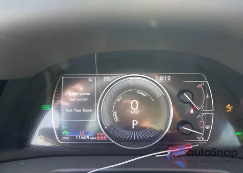 2024 Lexus Es 300H из США, поврежденный, VIN 58ADA1C13RU039457